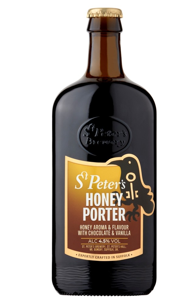 St Peters Beer - Honey Porter 4.5% ABV X 12 X 500ml