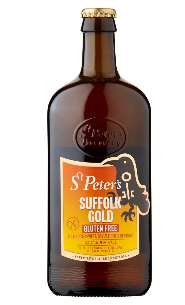 St Peters Beer - Suffolk Gold 4.9% ABV X 12 X 500ml