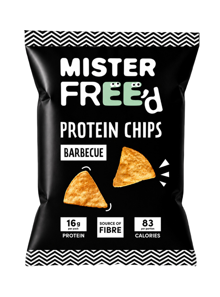 Mister Freed High Protein Tortilla Chips - SMALL Barbecue X 10 X 65g