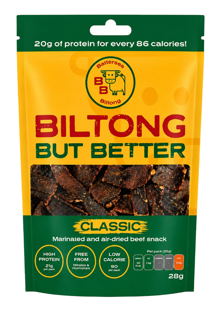 Battersea Beef Biltong - Classic X 15 X 28g