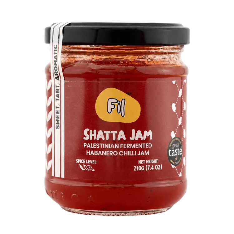 Fil Palestinian Fermented Chilli Jam - Habanero X 6 X 210g