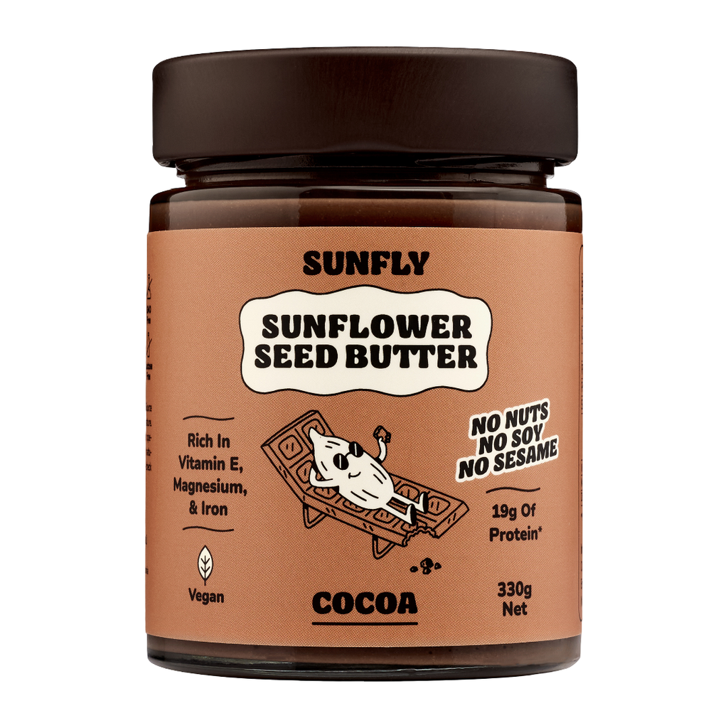 Sunfly Sunflower Seed Butter - Cocoa X 6 X 330g