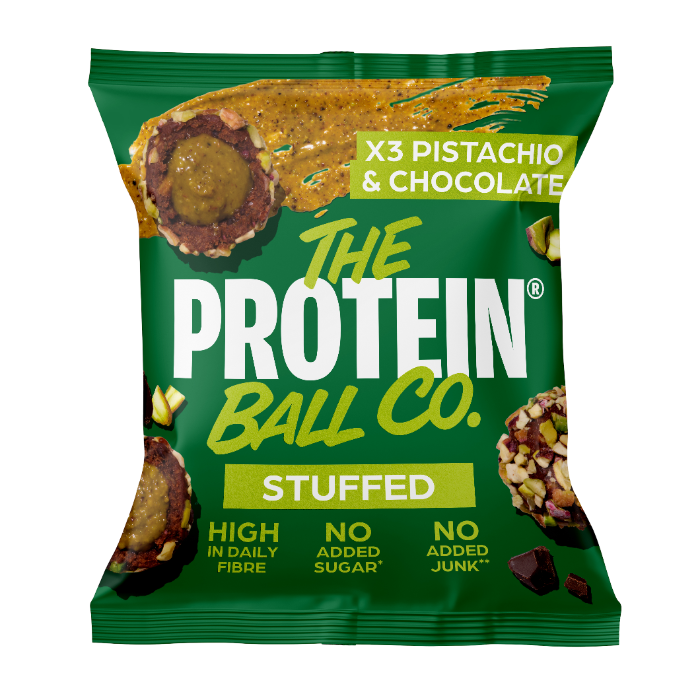 The Protein Ball Co Stuffed Ball - Pistachio and Chocolate X 10 X 36g