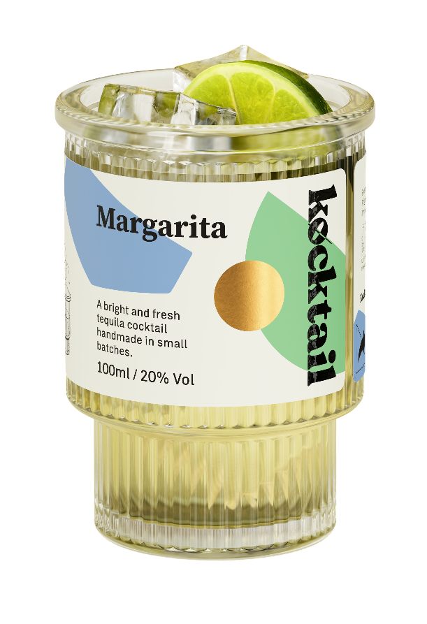 Kocktail RTD Cocktails - GLASS Margarita 20% ABV 100ml