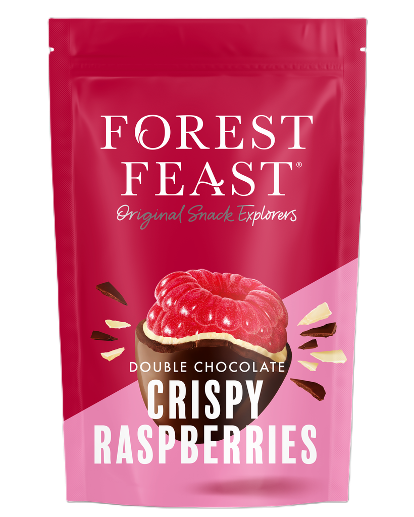 Forest Feast - Double Chocolate Crispy Raspberries X 6 X 100g