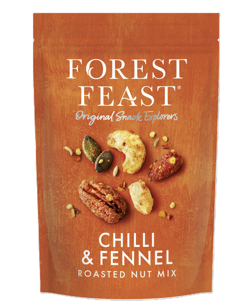 Forest Feast - Chilli and Fennel Nut Mix X 8 X 120g