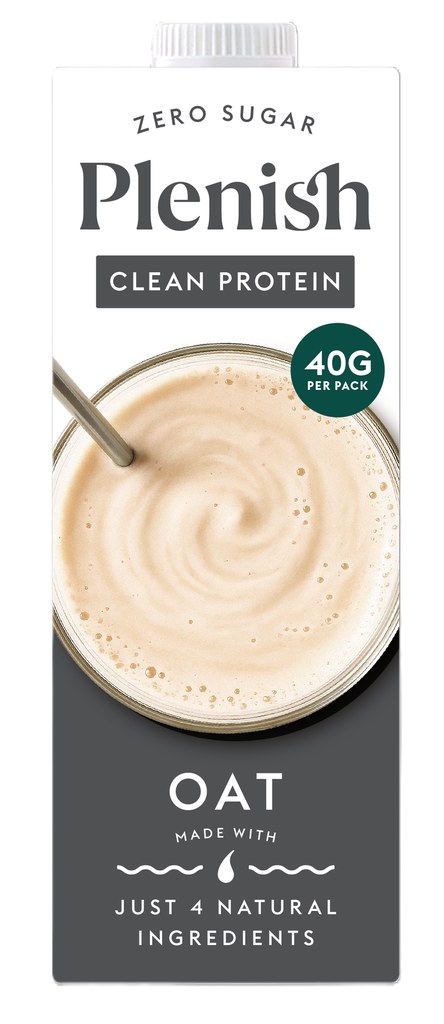Plenish Organic Plant Based Milk - Oat Protein X 8 X 1L