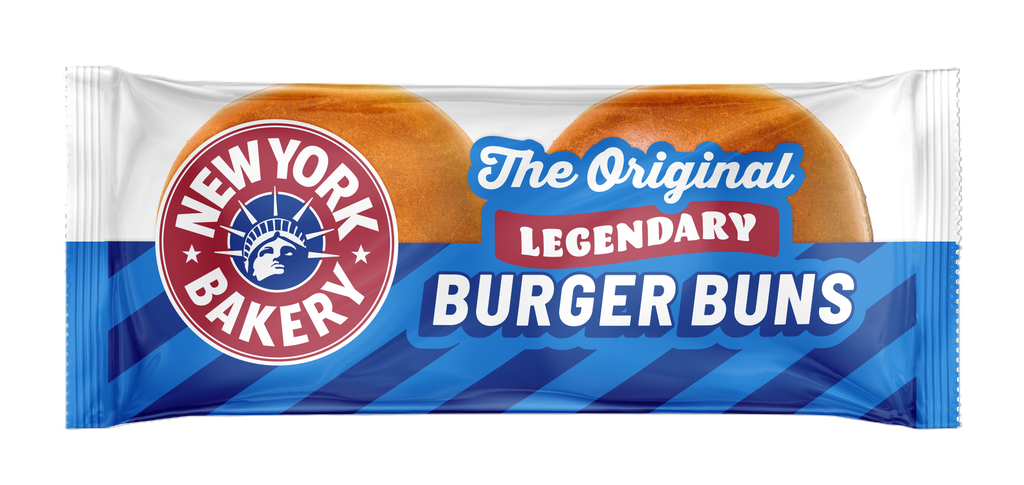 New York Bakery Potato Buns - The Original Burger 4pc 55g