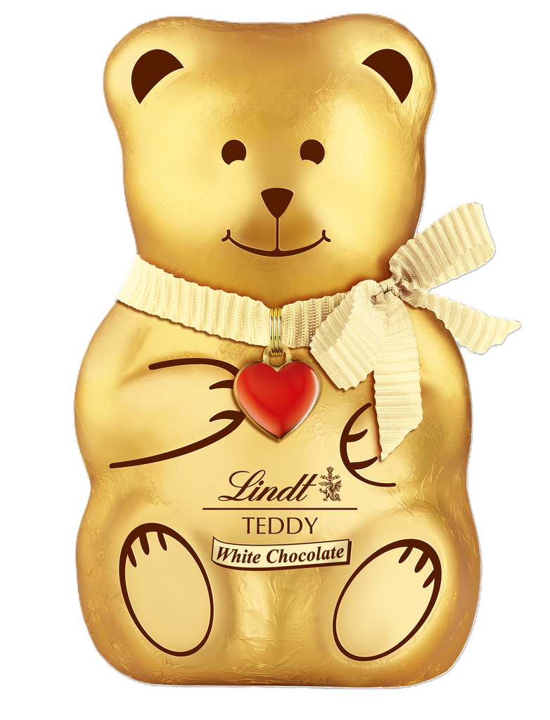 Lindt White Chocolate - Teddy X 15 X 100g