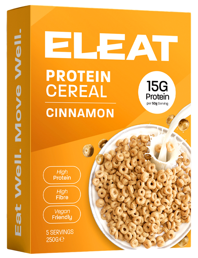 Eleat High Protein Cereal - Cinnamon X 6 X 250g