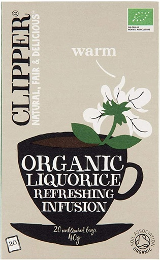 [9353] [30% OFF] Clipper Organic Tea - Liquorice X 6 X 20pc