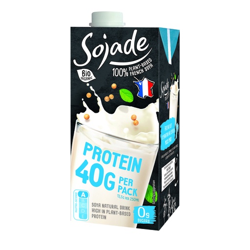 [13471] [15% OFF] Sojade Organic Vegan Protein Drink - Soya X 8 X 75cl
