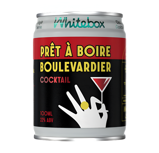 [12712] Whitebox Cocktails - Pret a Boire Boulevardier 22%ABV X 12 X 100ml