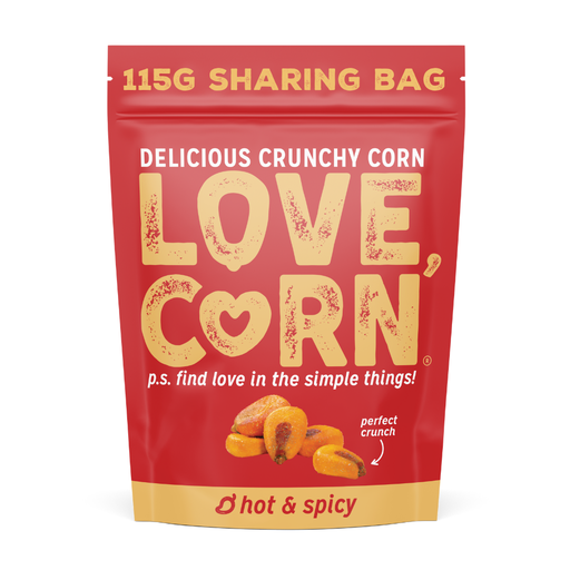 [9559] Love Corn Snack - Sharing Habanero X 6 X 115g