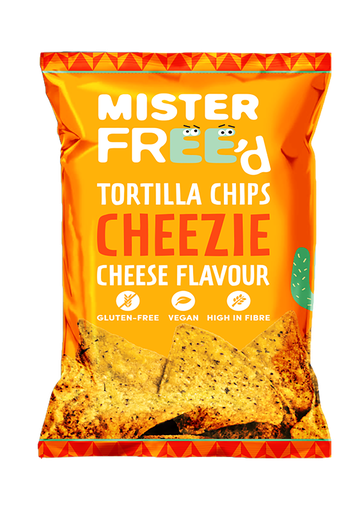 [9201] [35% OFF] Mister Freed Tortilla Chips - Cheese X 12 X 135g