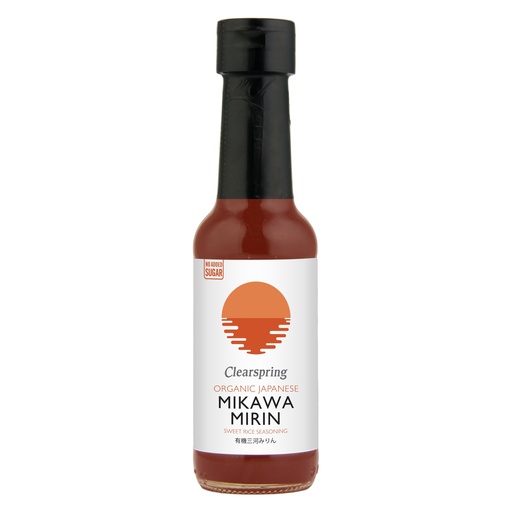 [6690] Clearspring Japanese Seasonings - Organic Mikawa Sweet Rice Mirin CS699 X 6 X 150ml