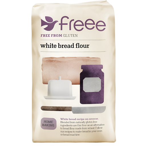 [8134] Doves Farm Flour - Freee White Bread GF X 5 X 1kg