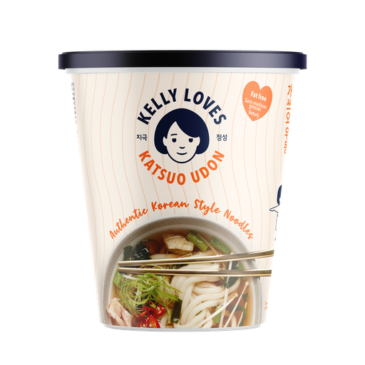 [11246] Kelly Loves Instant Noodles - Katsuo Udon X 12 X 186g