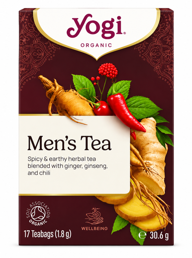 [9160] Yogi Organic Tea - Mens Tea X 6 X 17pc
