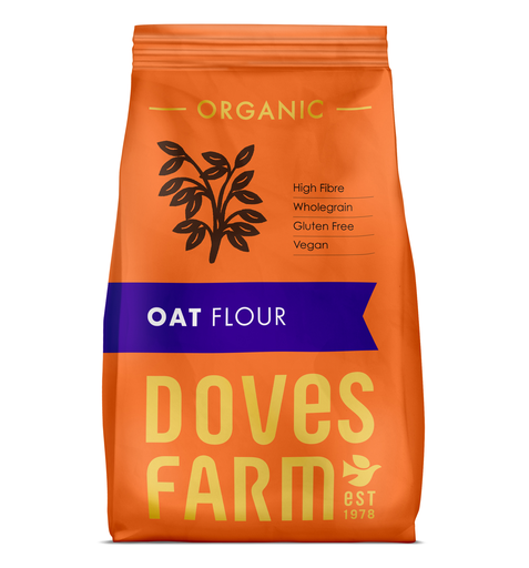 [15539] Doves Farm Organic Flour - Oat X 4 X 450g