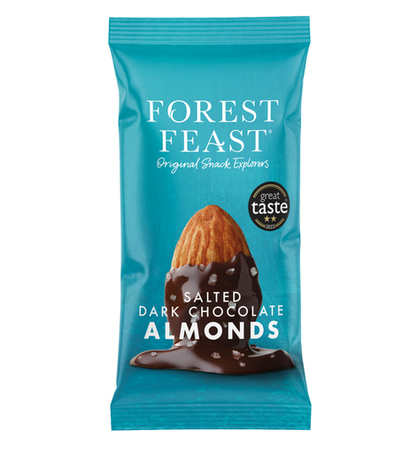 [16119] Forest Feast Impulse - Salted Dark Chocolate Almonds 06016 X 12 X 40g