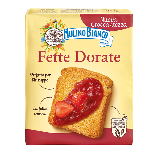 [16374] Mulino Bianco Italian Toasts - Fette Dorate X 32 X 315g
