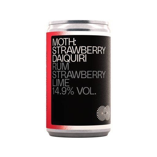 [16422] [10% OFF] Moth Cocktails - CAN Strawberry Daquiri 14.90% ABV X 12 X 125ml
