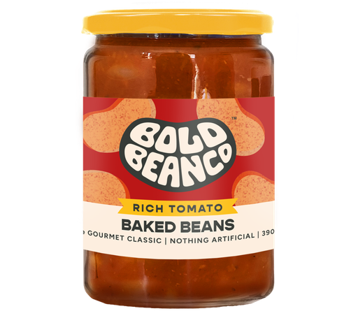 [16501] [20% OFF] Bold Bean Co Baked Beans - JAR Rich Tomato X 6 X 390g