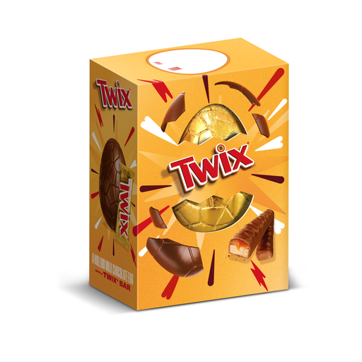 [16532] Twix Chocolate Easter Range - LARGE Milk Egg 170g