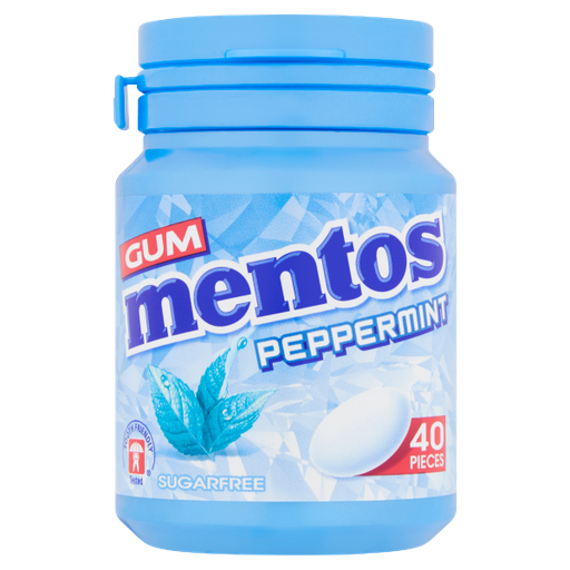 [16858] Mentos Chewing Gum - Peppermint X 4 X (6x56g)