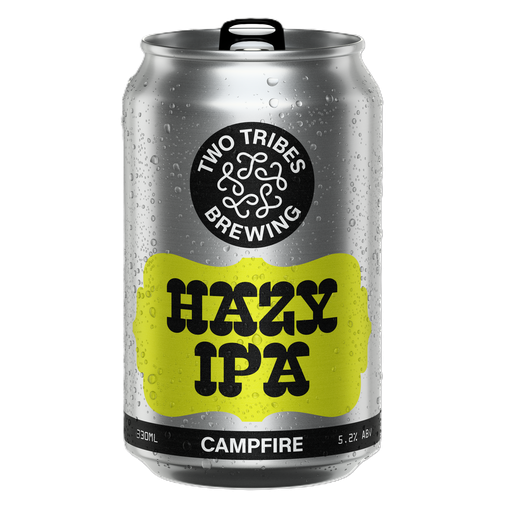 [17207] Two Tribes Craft Beer - Campfire Hazy IPA 5.2% ABV X 12 X 330ml