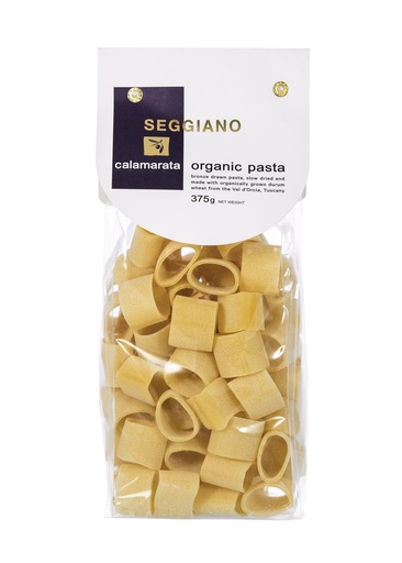 [17368] Seggiano Organic Pasta - Calamarata X 12 X 375g