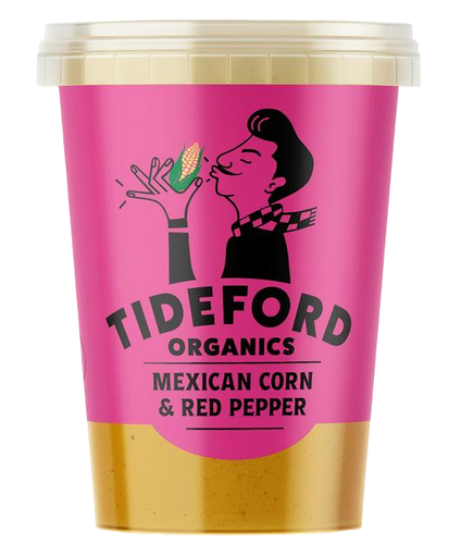 [17778] Tideford Organics Fresh Soup - Mexican Corn and Red Pepper 560g