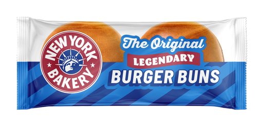 [17647] New York Bakery Potato Buns - The Original Burger 4pc 55g