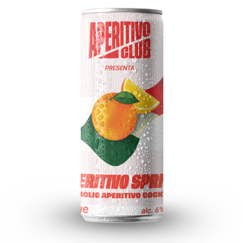 [PRODUCTION ISSUE] Aperitivo Club Spritz - Aperitivo Spritz 6%ABV X 6 X 187ml