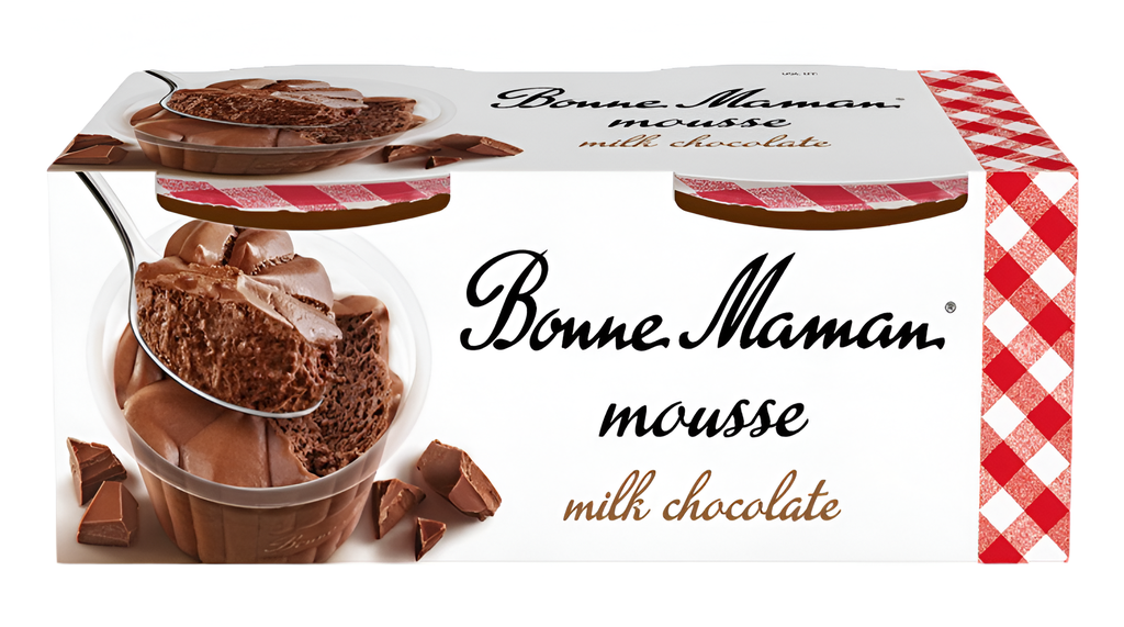 [10% OFF] Bonne Maman Desserts - Chocolate Mousse (2X70g)