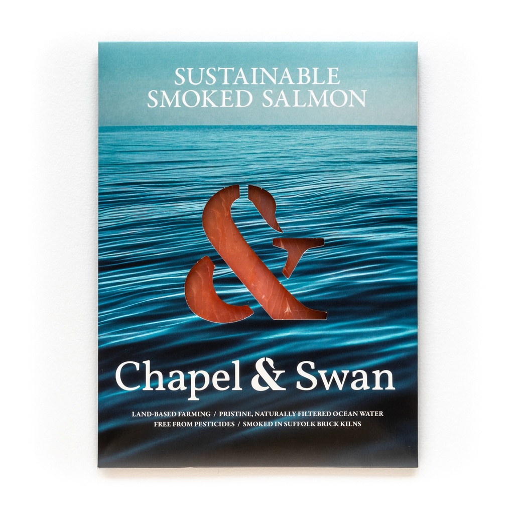 Chapel & Swan Salmon - LARGE Land Farmed Smoked 200g