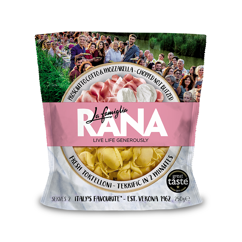 Rana Fresh Filled Pasta - Proscuitto Cotto & Mozzarella 250g