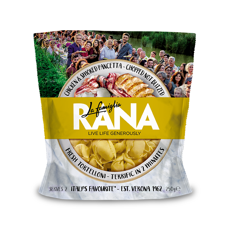 Rana Fresh Filled Pasta - Tortelloni Chicken & Smoked Pancetta 250g