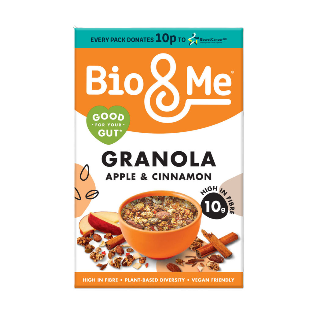 Bio and Me Vegan Granola - Apple and Cinnamon X 5 X 360g