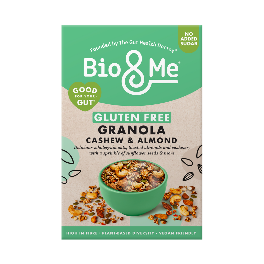 [15% OFF] Bio and Me Vegan Granola - Gluten Free Cashew and Almond X 5 X 350g