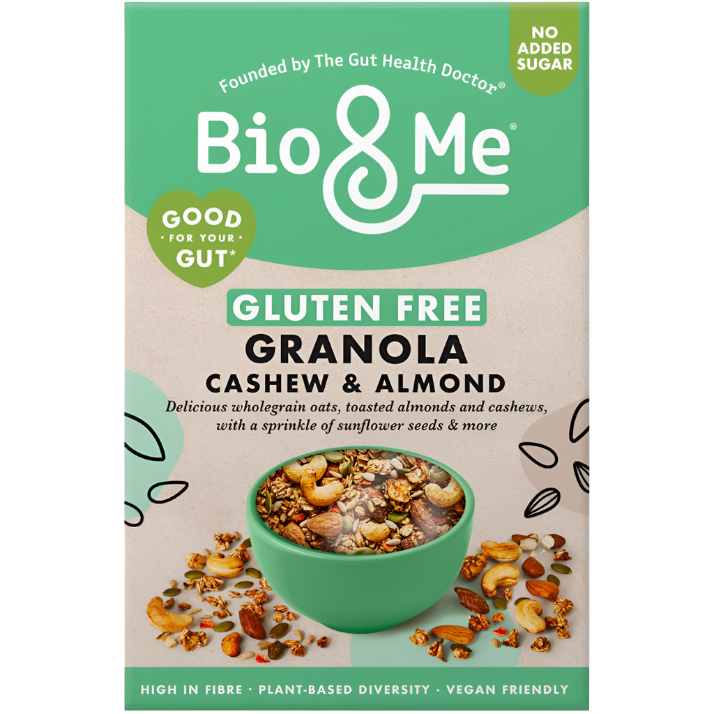 Bio and Me Vegan Granola - Gluten Free Cashew and Almond X 5 X 350g