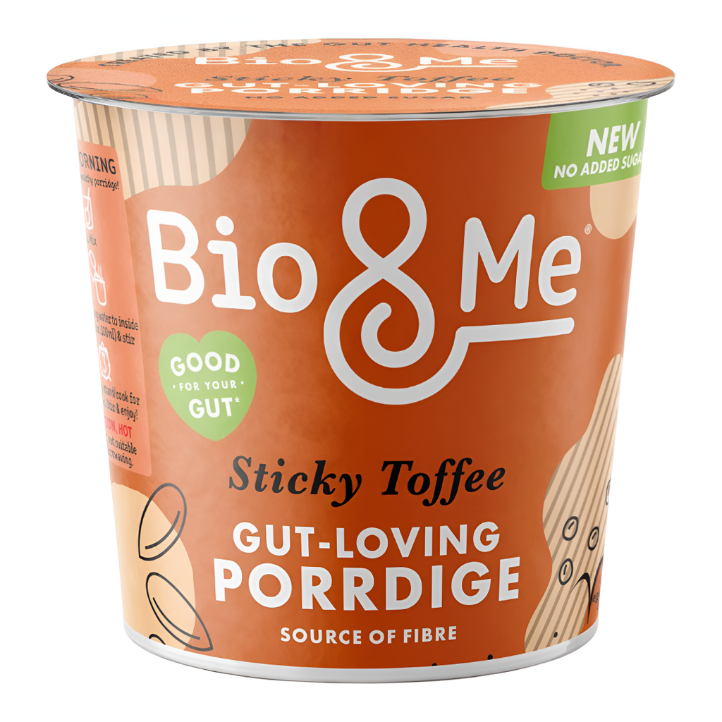 Bio and Me Porridge Pot - Golden Syrup X 8 X 65g