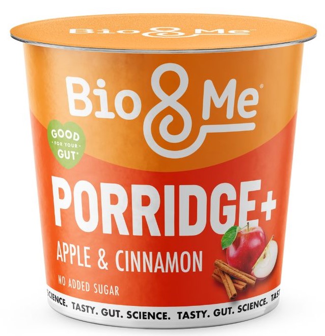 Bio and Me Porridge Pot - Apple and Cinnamon X 8 X 65g