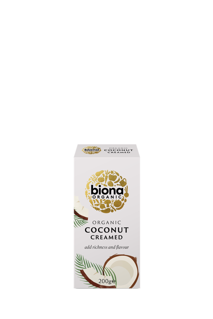Biona Organic Coconut - Creamed Coconut X 12 X 200g