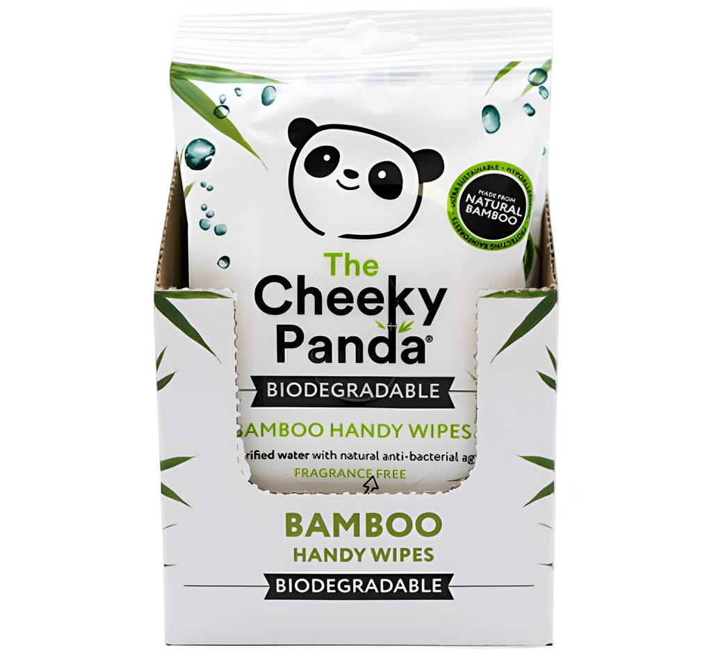 Cheeky Panda Bamboo Handy Wipes - 12 wipes