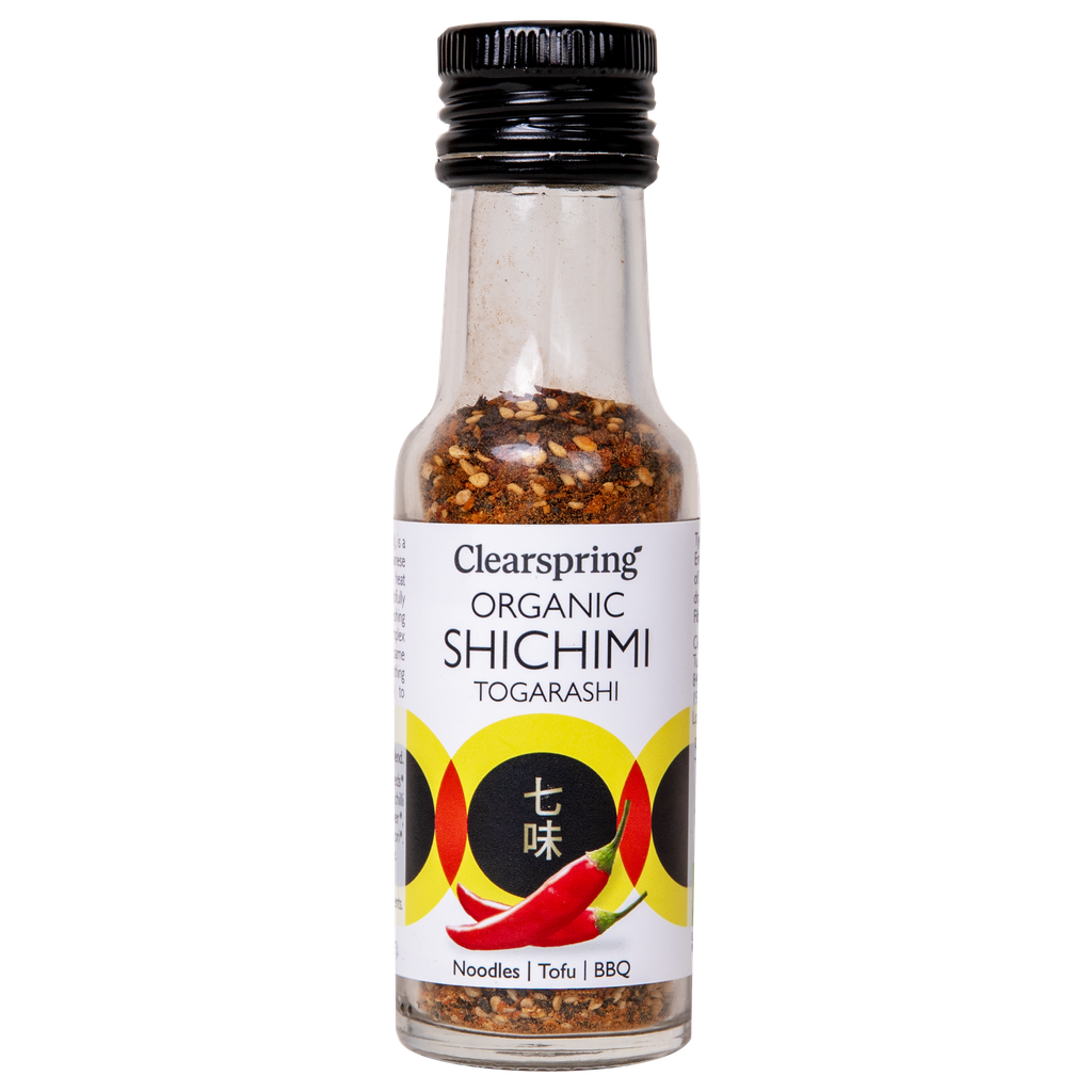 [30% OFF] Clearspring Organic Japanese Condiments - Shichimi Togarashi 7 spice blend CON0401 X 8 X 50g