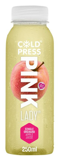 Coldpress Fruit Juice - SMALL Apple Pink Lady X 8 X 250ml