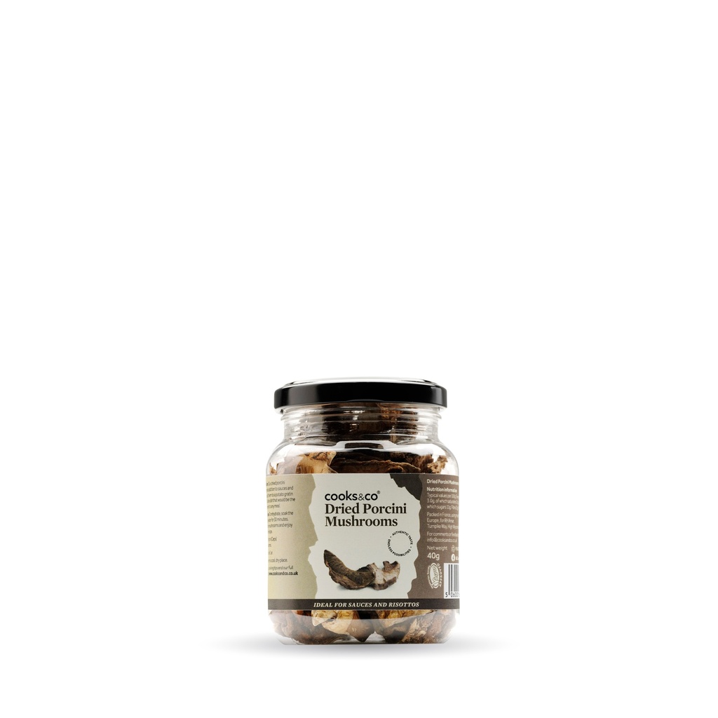 [20% OFF] Cooks and Co Veg Jars - Dried Porcini Mushrooms X 6 X 40g