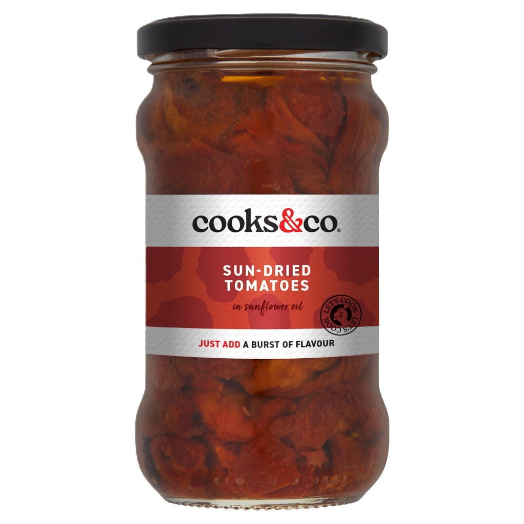 Cooks and Co Veg Jars - Sundried Tomatoes X 6 X 280g